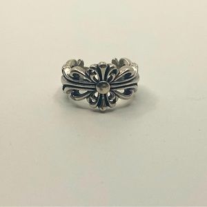 Men’s chrome hearts ring; new; size 10